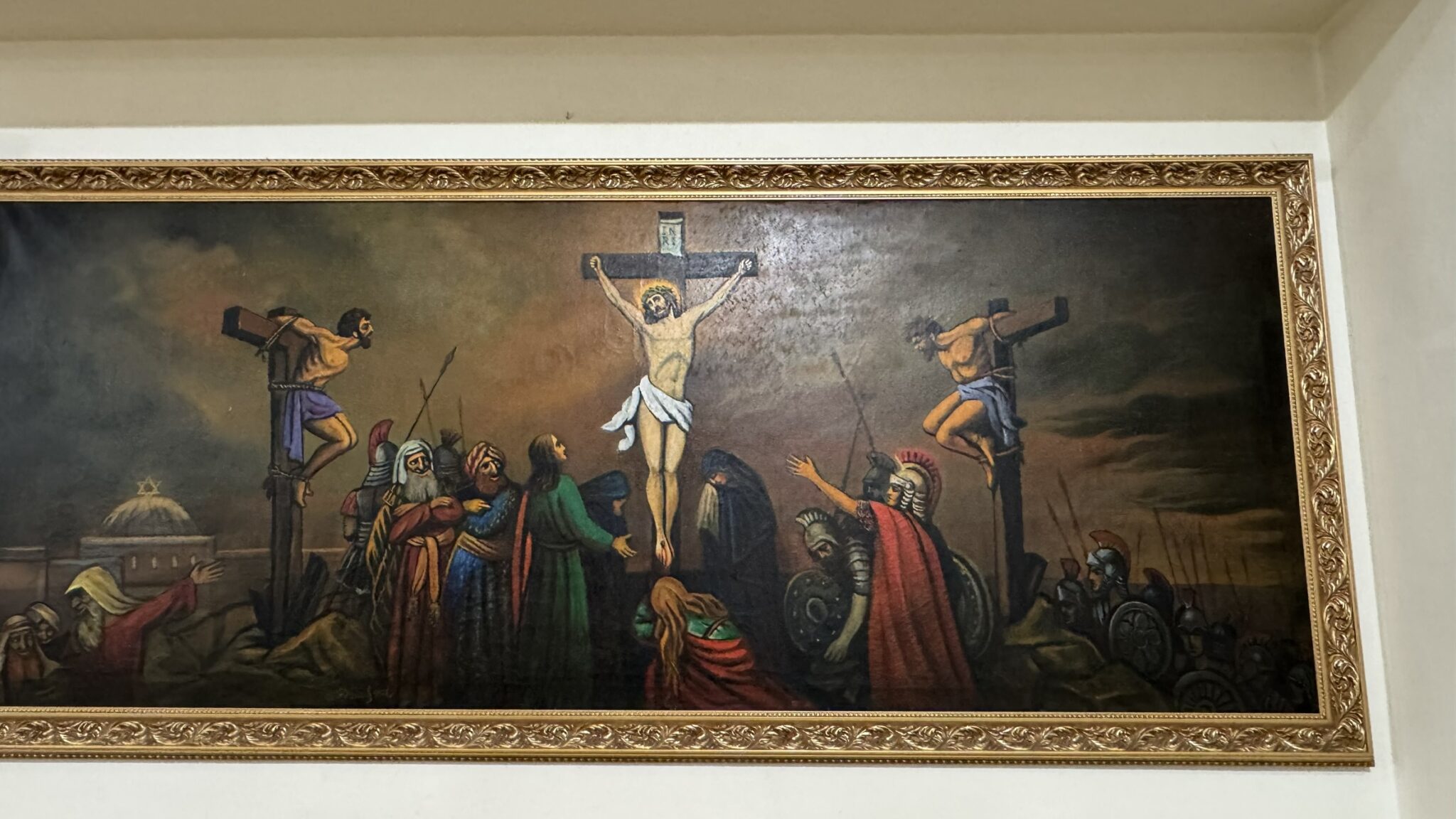 Wnętrze kościół lipa