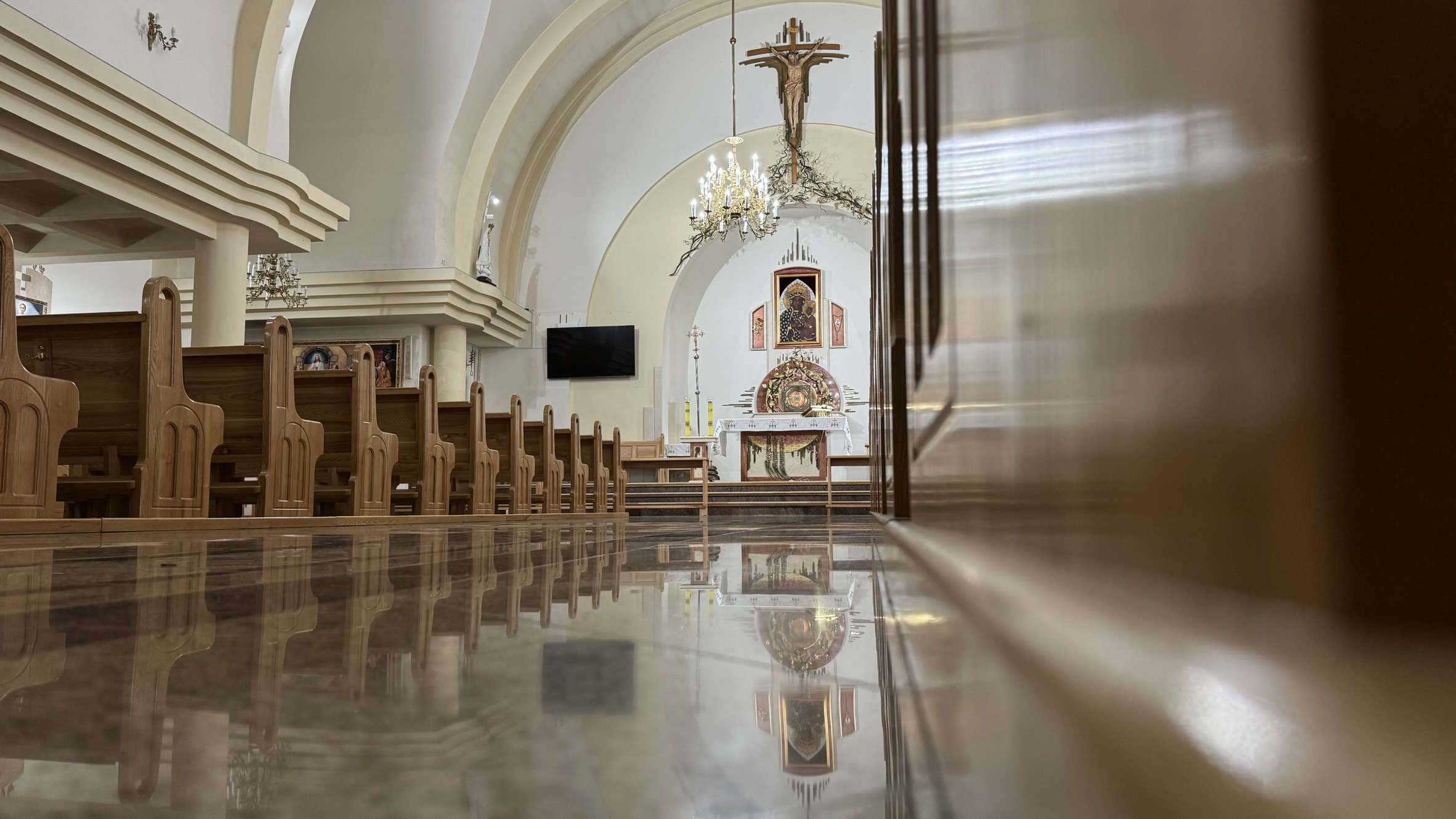 Lipa kościół wnętrze