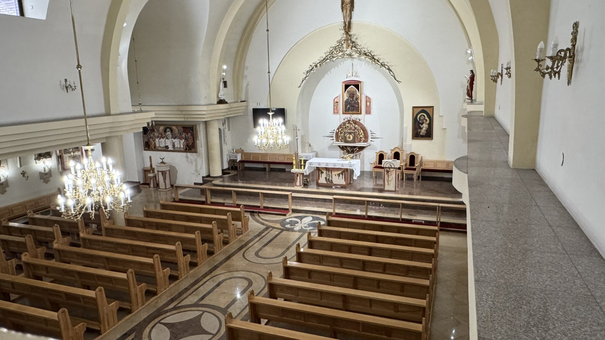 Lipa kościół wnętrze